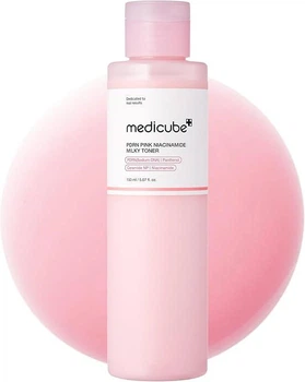 Молочний тонер з полінуклеотидами та пептидами Medicube PDRN Pink Niacinamide Milky Toner, 150ml