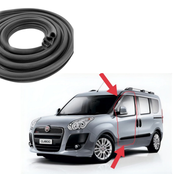 Уплотнитель проёма передней двери Fiat Doblo W263 / Opel Combo (2010-2022)