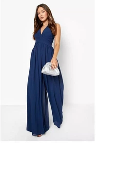 Комбинезон boohoo 36 Темно-синий FZZ40632_син_03