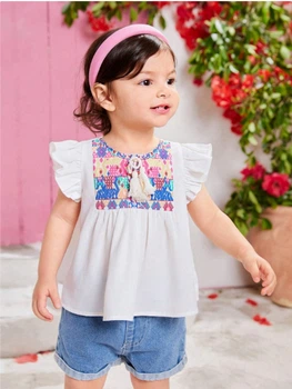 Блуза SHEIN 68/74 Белый sa2402194743392291_02