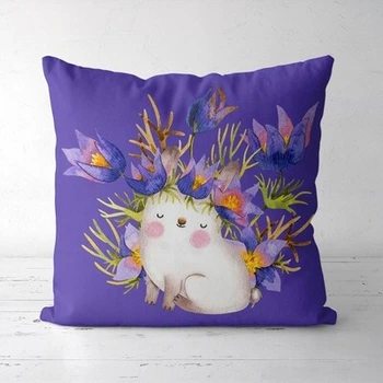 Подушка декоративна (Soft) 45x45 см Кумедний кролик (45PST_23M072) TM Presentville