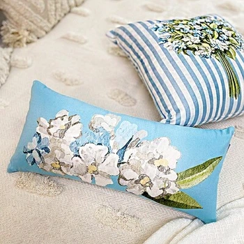 Подушка для дивана (бархат) 50х24 см Нежность (52BP_23M011) TM Presentville