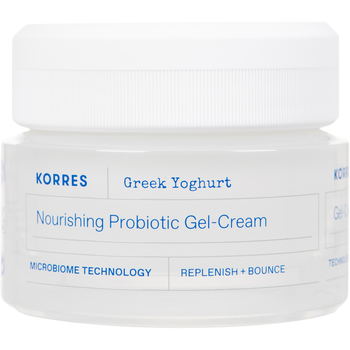 Zestaw do pielęgnacji twarzy Korres Żel-krem do twarzy Nourishing Probiotic 40 ml + Serum do twarzy Greek Yoghurt & Microbiome Technology 15 ml (5203069127595)