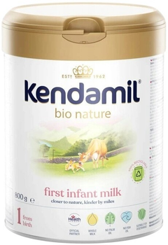 Молочна суха суміш Kendamil Bio Nature 1 DHA+ 800 г (5056000505361)
