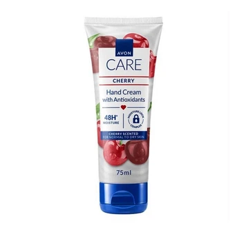 Увлажняющий крем для рук Avon Care Cherry Hand Cream with Antioxidants с ароматом вишни и антиоксидантами 75 мл