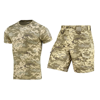 Тактичний комплект M-Tac Футболка Summer MM14 + Шорти Aggressor Short MM14 розмір XL