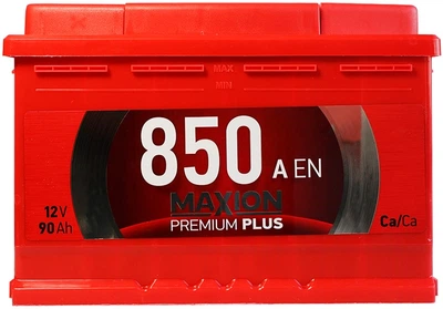 Автомобильный аккумулятор Maxion Premium Plus 90 Ач 850 A R+ (6006704244)