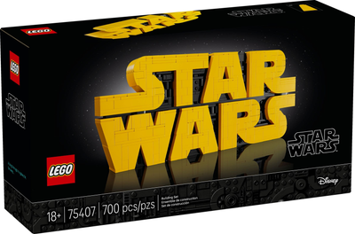 Klocki konstrukcyjne LEGO Star Wars Logo Star Wars zbudowane z klocków 700 elementów (75407)