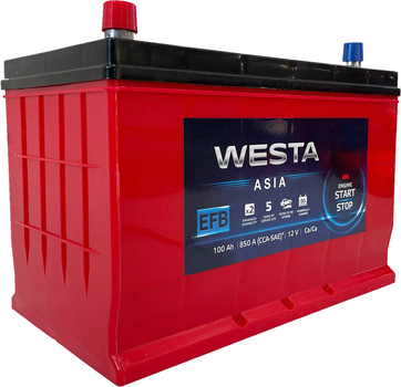 Автомобильный аккумулятор Westa 6CT-100 А (1)