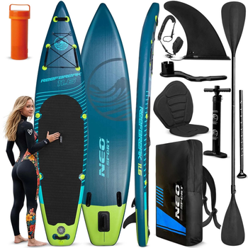 Надувна SUP дошка для САП серфінгу Neo Sport 350 см, до 160 кг (170300) (5903890626945)