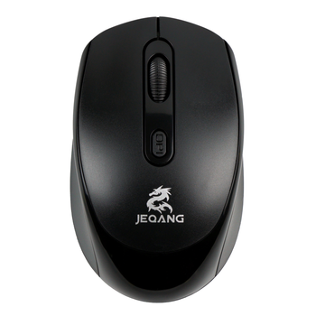 Беспроводная мышь JEQANG JW-D228 2.4G Bluetooth 4.0 Dual-mode battery 1хААА Черный