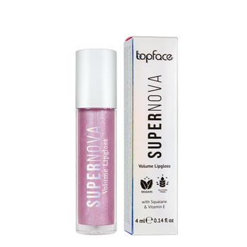Блеск для губ TopFace Supernova Volume Lipgloss 4 мл PT209, 16 Rise Светло-лиловый