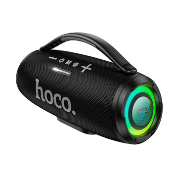 Беспроводная колонка HOCO Surge outdoor BT speaker HA4 mini, BT5.4, TF, USB, AUX, FM, TWS, 15W*2, 3000mAh, 4h, black