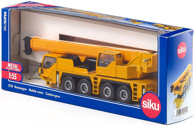 Model Siku ciężarówka z dźwigiem 2110 (4006874021109)