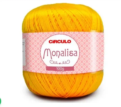 780 MONALISA пряжа (100%акріл, 100гр. 525м. ), жовтий