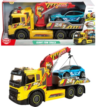 Zestaw Dickie Toys Laweta Volvo z samochodzikiem ze światłem i dźwiękiem 55 cm (3749039) (4006333093449)