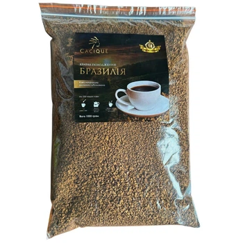 Кофе растворимый Royal Coffee сублимированный CACIQUE 1000 грамм