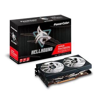 Видеокарта Radeon RX 6600 XT 8Gb GDDR6 PowerColor Hellhound (AXRX 6600XT 8GBD6-3DHL) Refurbished