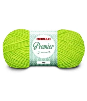 5583 PREMIER пряжа (100% акріл, 100гр. 283м. ), салатовий