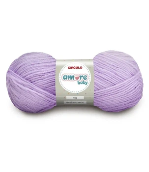 6140 AMORE BABY пряжа (100% акріл, 40гр. 200м. ), фіолетовий/бузковий