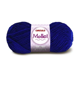 512 MOLLET пряжа пряжа (100% акрил, 100гр, 200м), синій