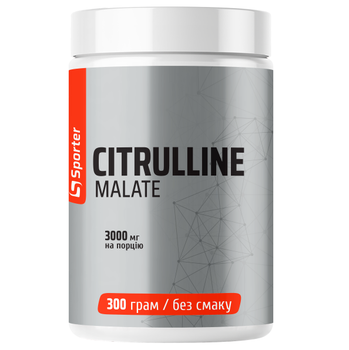 Цитрулін Малат Sporter Citrulline Malate 300 г Без смаку