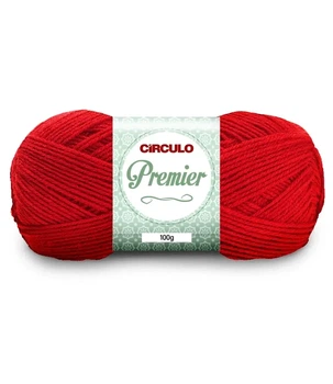 3635 PREMIER пряжа (100% акріл, 100гр. 283м. ), червоний