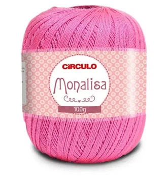 6092 MONALISA пряжа (100%акріл, 100гр. 525м. ), рожевий