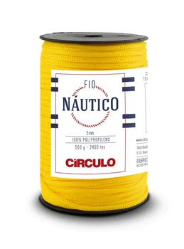 1402 FIO NAUTICO пряжа (100% пропілен, 500гр. 208м. 1шт), жовтий