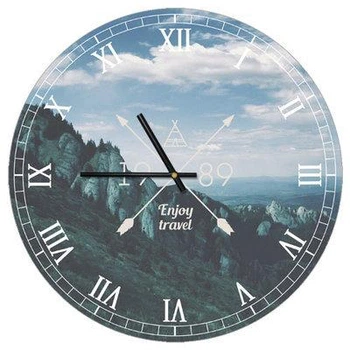 Часы настенные круглые, 36 см Enjoy travel (CHR_P_TFL012) TM Presentville
