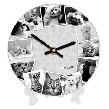 Часы настенные круглые, 18 см I like cats (CH18_P_15S191) TM Presentville