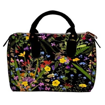 Сумка бочонок Barrel Bright wildflowers (SB_21M004_BL) TM Presentville