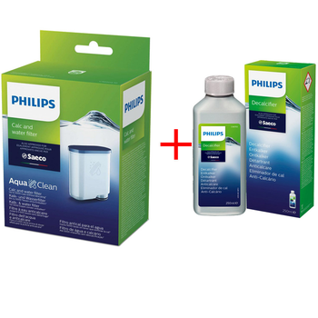 Фильтр для воды и против накипи AquaClean CA6903/10 + средство от накипи CA6700
