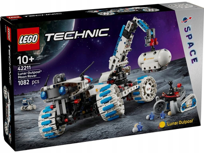 Zestaw klocków LEGO Technic Kosmiczny łazik księżycowy Lunar Outpost 1082 elementy 42211 (5702017816340)