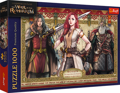 Puzzle Trefl Władca Pierścieni: Wojna Rohirrimów 1000 elementów 10937 (5900511109375)