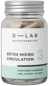 Suplement diety D-Lab Detox Micro Circulation 28 kapsułek (3701026300200)
