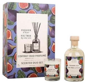Zestaw Panier Des Sens Scented Świeca zapachowa 70 g + Dyfuzor zapachowy 240 ml + Patyczki zapachowe 8 szt (3701447302951)