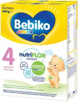 Молочна суха суміш Bebiko Junior NutriFlor Expert 4 600 г (5900852921377)