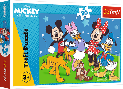 Пазл Trefl Mickey & friends Мишачі справи 30 елементів 18309 (5900511183092)
