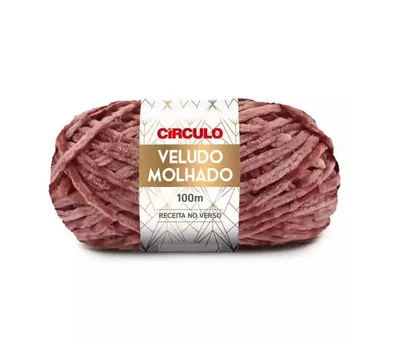 844 VELUDO MOLHADO пряжа (100% поліестер. 100 м. 100 гр.)