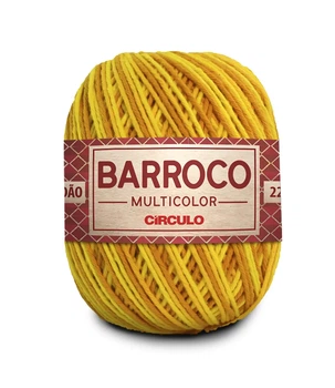 9433 BARROCO MULTICO пряжа (100% бавовна, 200гр. 226м), різнокольоровий