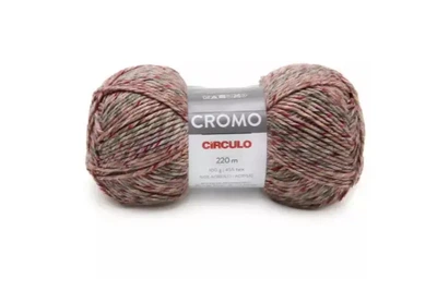 9702 CROMO пряжа (100% акрил.100г .220м.), меланж