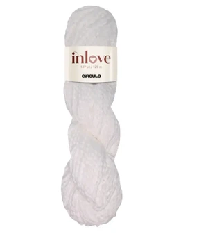 8001 INLOVE пряжа 100% COTTON 125 м/100 г., білий