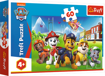 Пазл Trefl Paw Patrol Щенячий патруль на траве 60 элементов (5900511173758)