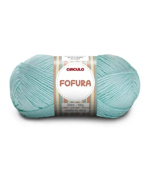 550 FOFURA пряжа (100% акрил, 100гр. 254м ), блакитний