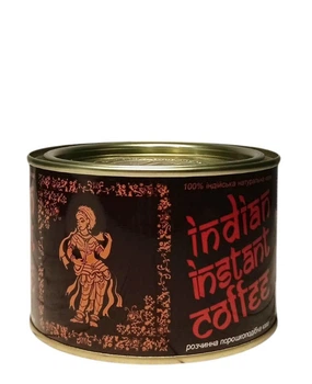 Кава Indian Instant розчинна порошкоподібна в металевій банці 90 г (300)