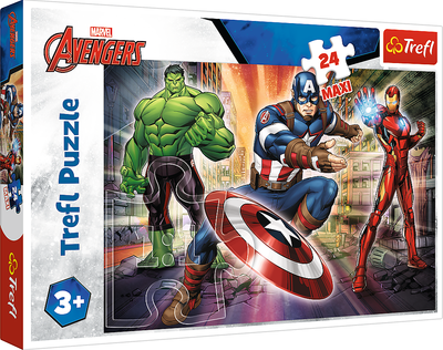 Пазл Maxi Trefl Marvel The Avengers У світі Месників 24 елемента (5900511143218)