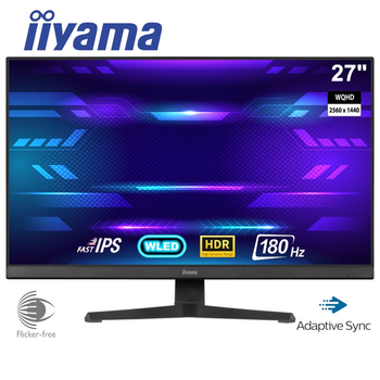 Монитор iiyama G2770QSU-B6 безрамочный Fast IPS 2560x1440 QHD 27" / 4W