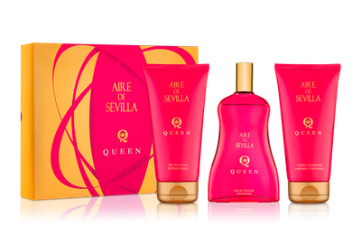 IES Набор женский AIRE DE SEVILLA QUEEN (парф.вода, крем д/тела, гель д/душу)