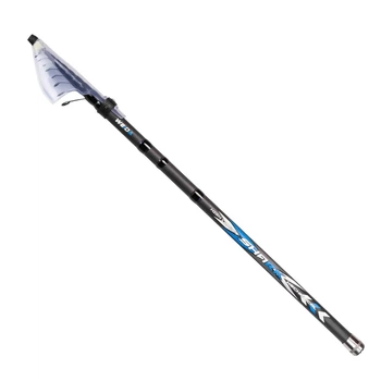 Укороченное телескопическое удилище с кольцами Weida Shark 5 м карбон, тест 20-60г